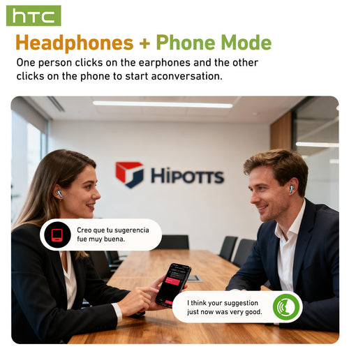 Écouteurs sans fil à glissière latérale NE48, écran d'affichage HD couleur, commande tactile, design intra-auriculaire, contrôle multifonction, téléchargement de fond d'écran, écouteurs à traduction IA