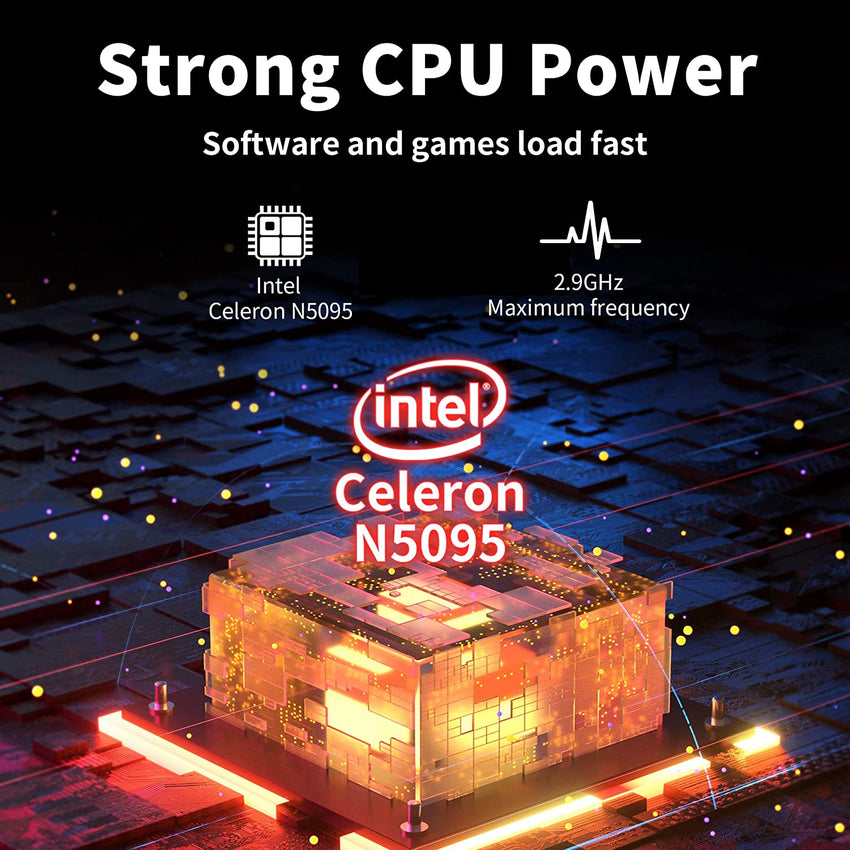 DAMI3C G91 Laptop – 15.6” Display | Intel® N5095 | 16GB RAM | SSD 256GB/512GB/1TB | Windows 11 | Fingerprint Unlock